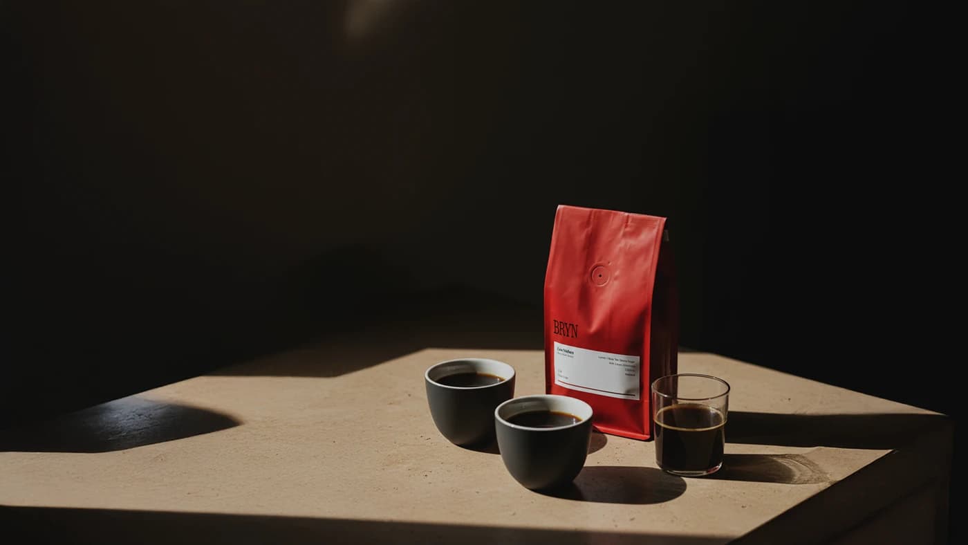 BRYN — Coffee House — Bag & Cupping Still