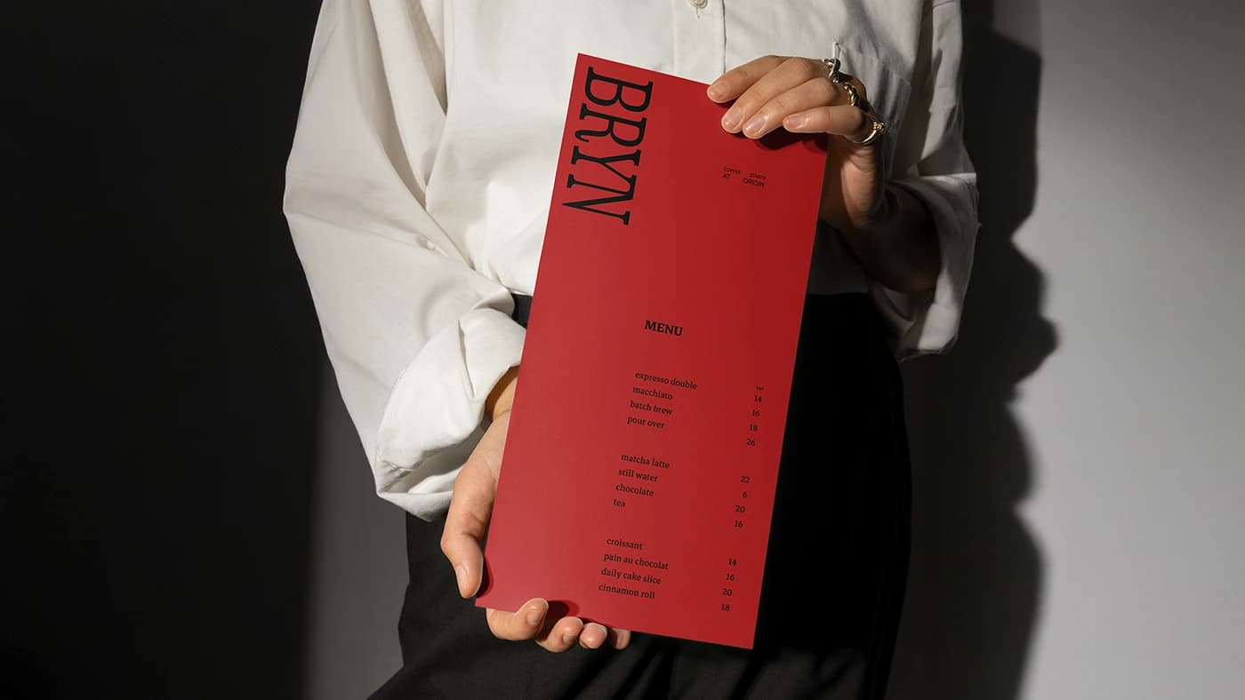 BRYN — Coffee House — Menu