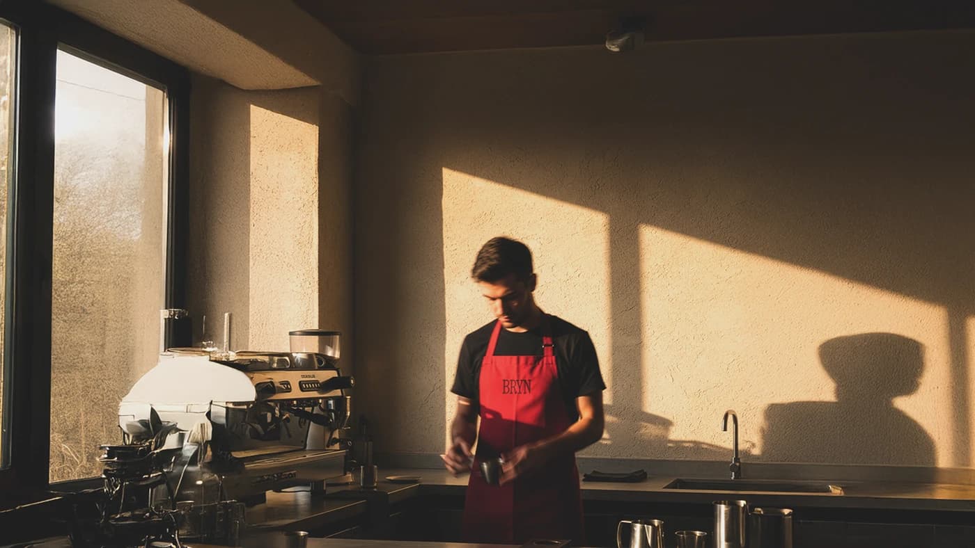 BRYN — Coffee House — Behind the Bar