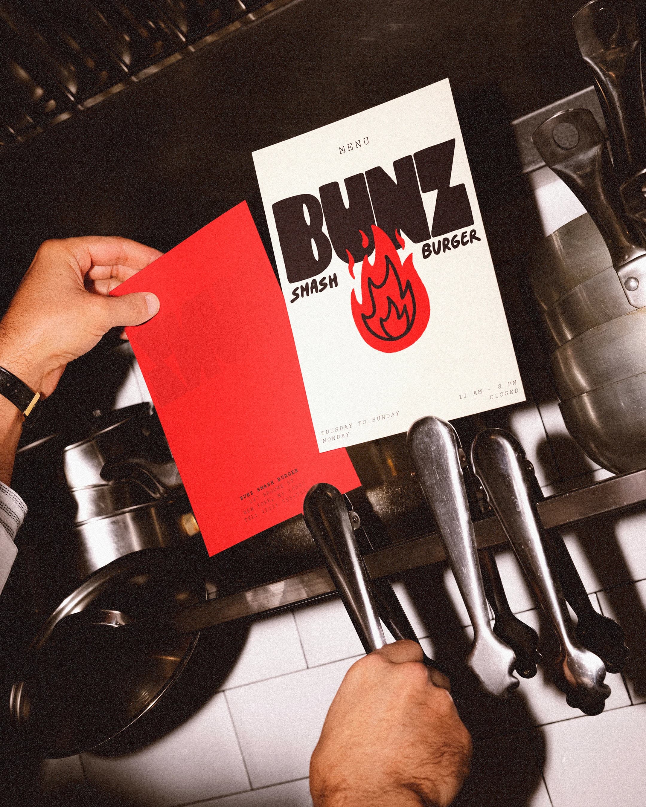 BUNZ — Smash Burger with Attitude — Service Counter