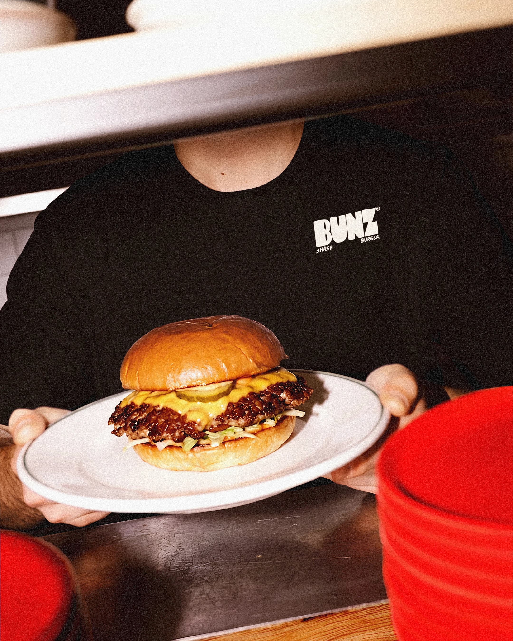 BUNZ — Smash Burger with Attitude — Staff Tee
