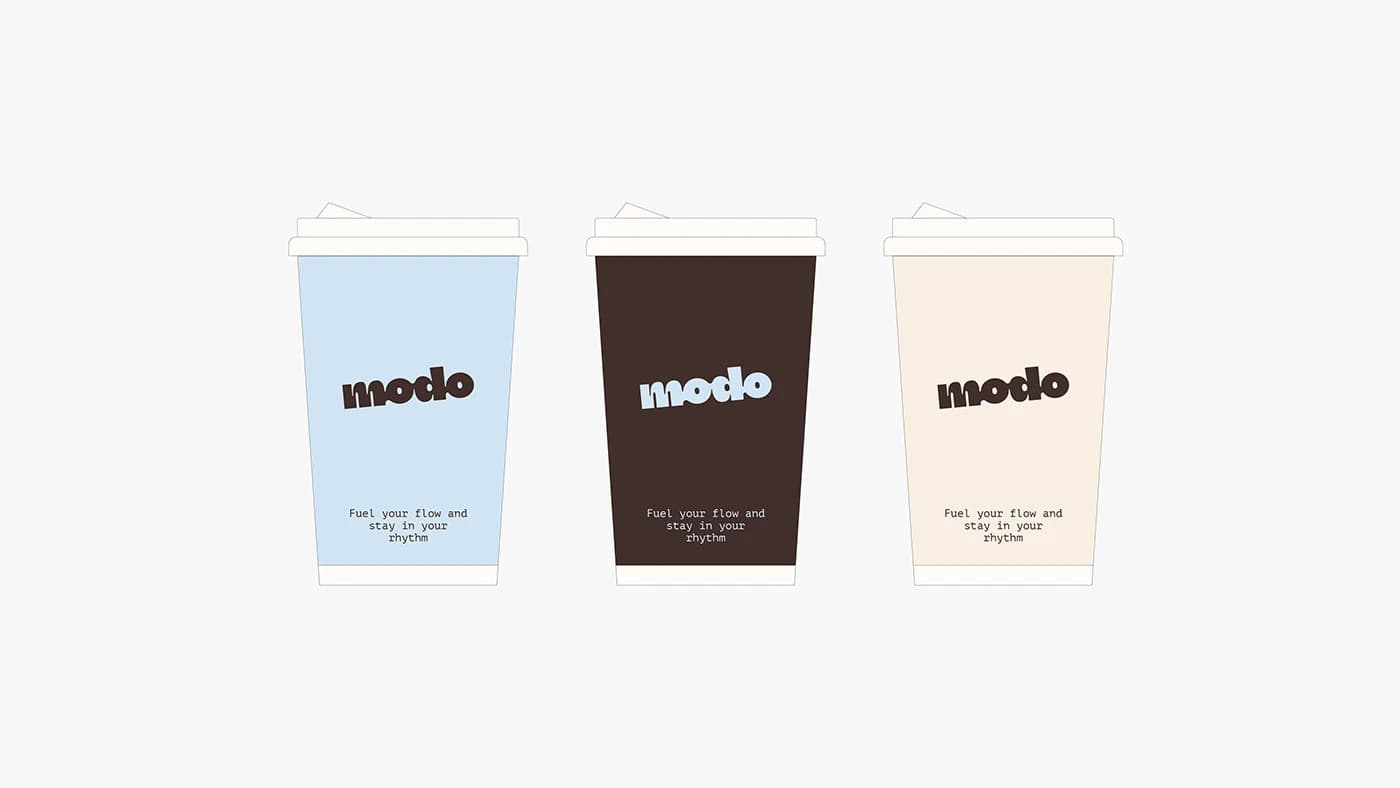 Modo — Urban Coffee & Special Drinks — Cup Colorways