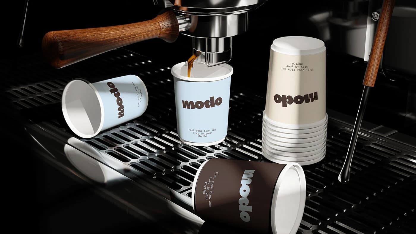 Modo — cups in use