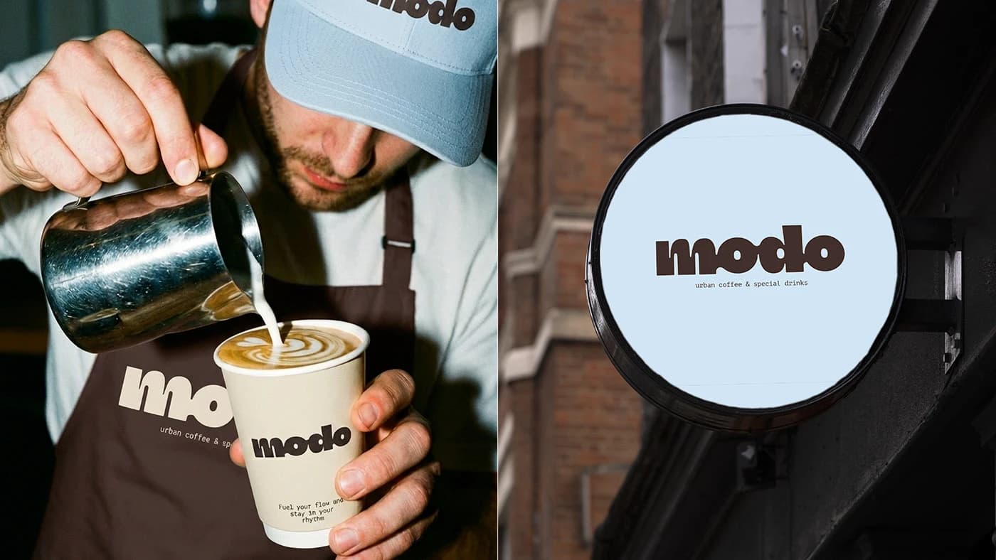 Modo — barista & signage