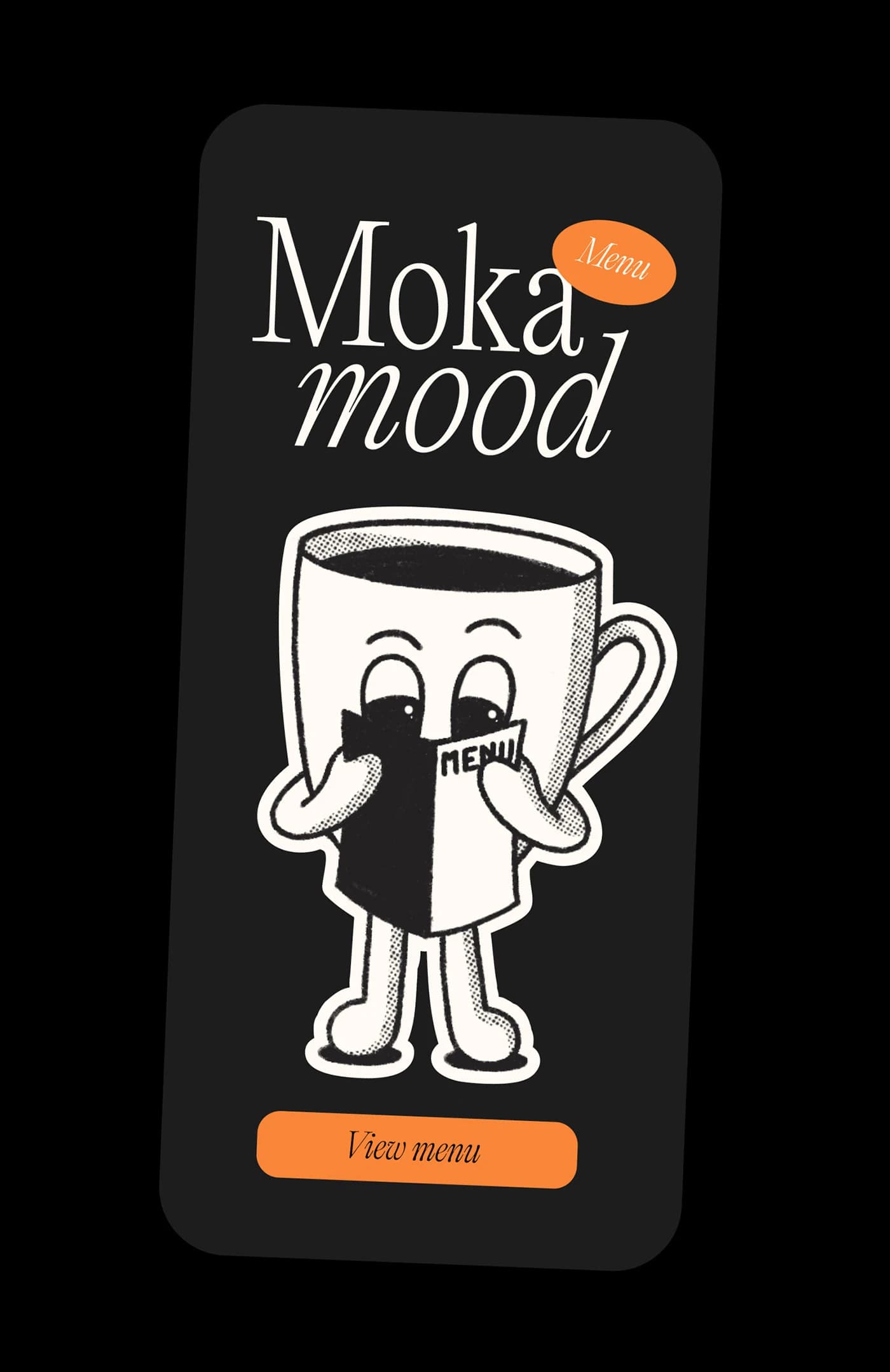 Moka Mood — French-Inspired SF Coffee — Wordmark Hero