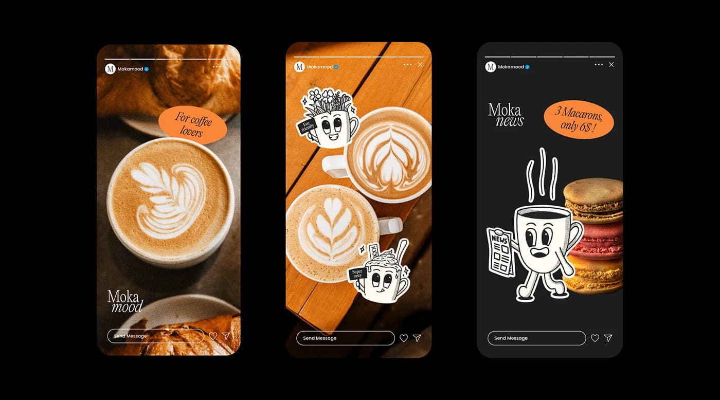 Moka Mood — French-Inspired SF Coffee — IG Stories