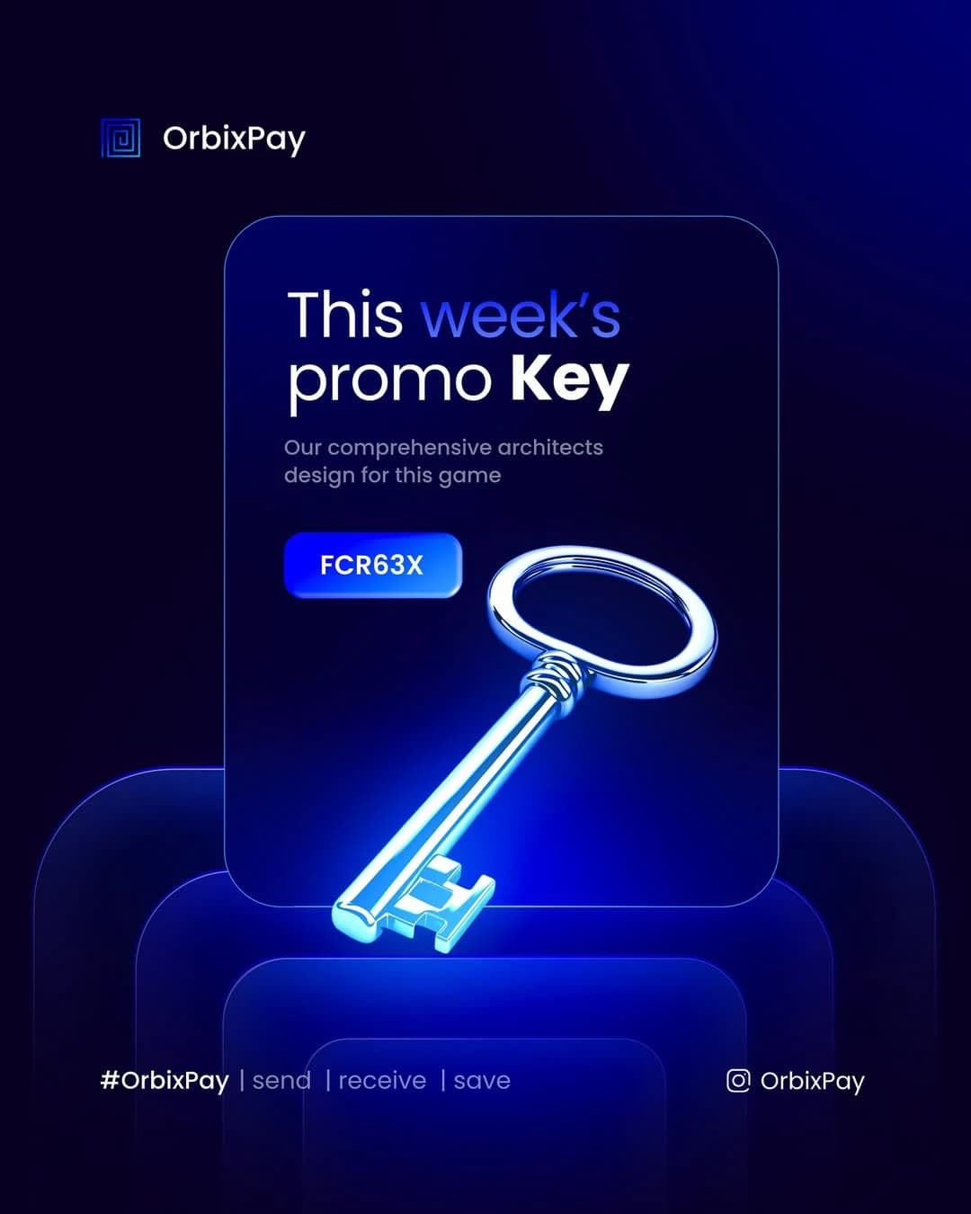 OrbixPay — Social for a Modern Banking App — Weekly Promo Key