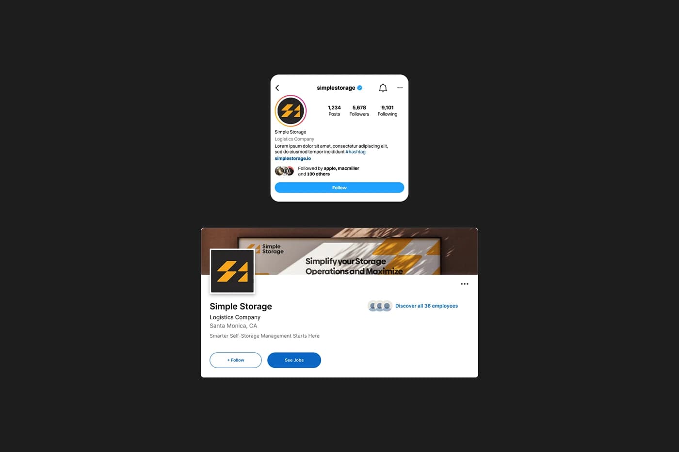 Simple Storage — Smarter Self-Storage, Managed — Tablet Dashboard
