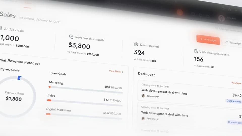 Kirrivan — sales dashboard, leads, and automation preview
