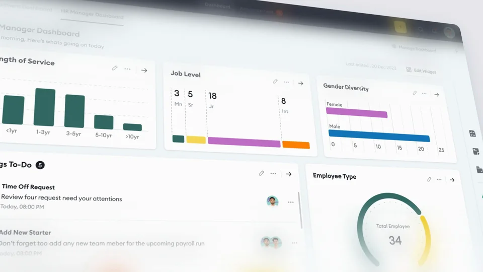 Tiimi — HR dashboard, recruitment, and attendance preview